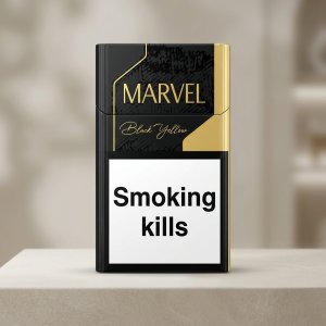 Marvel Black Yellow Sigara